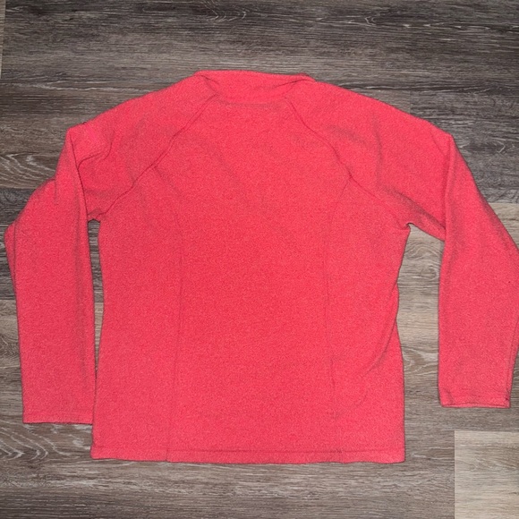 L.L. Bean Women’s Pink 1/4 Zip Pullover Fleece Jacket - Size Medium - Picture 5 of 5